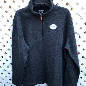 Men’s Medium 3/4 Zipper Pullover-  FEELS WONDERFUL- SO SOFT!!!